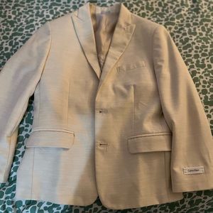 Calvin Klein coat & Indian Sherwani set